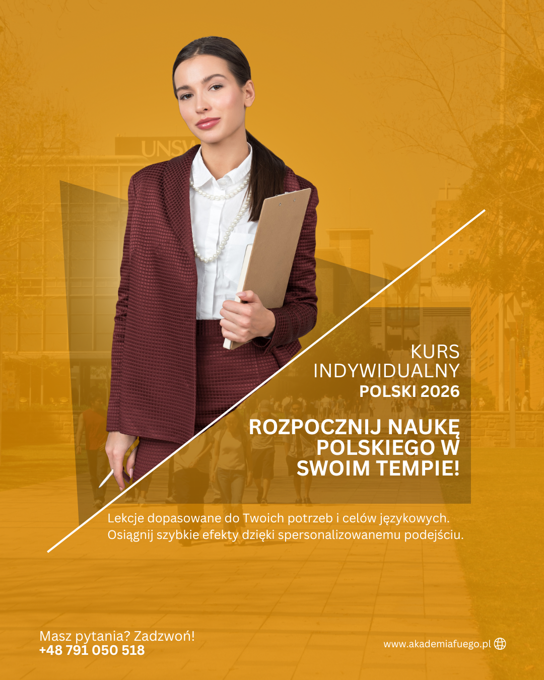 Kurs indywidualny - Język Polski