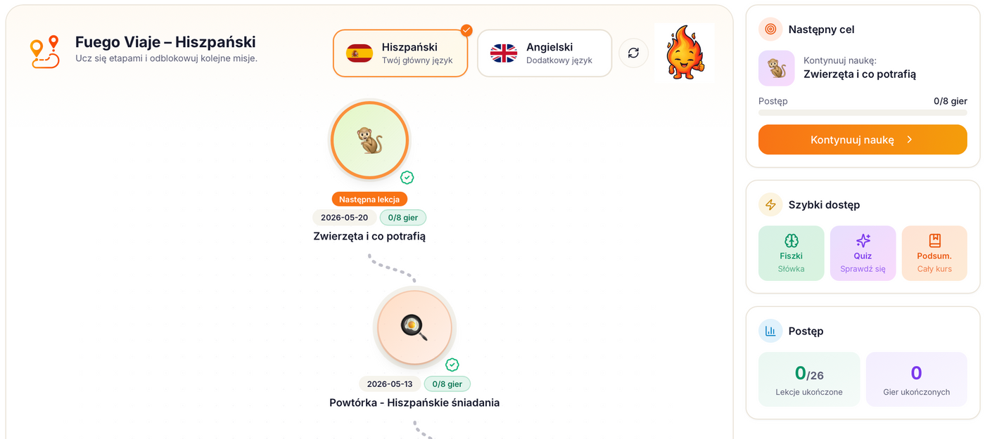 Ćwiczenia tworzone specjalnie po Twoich lekcjach